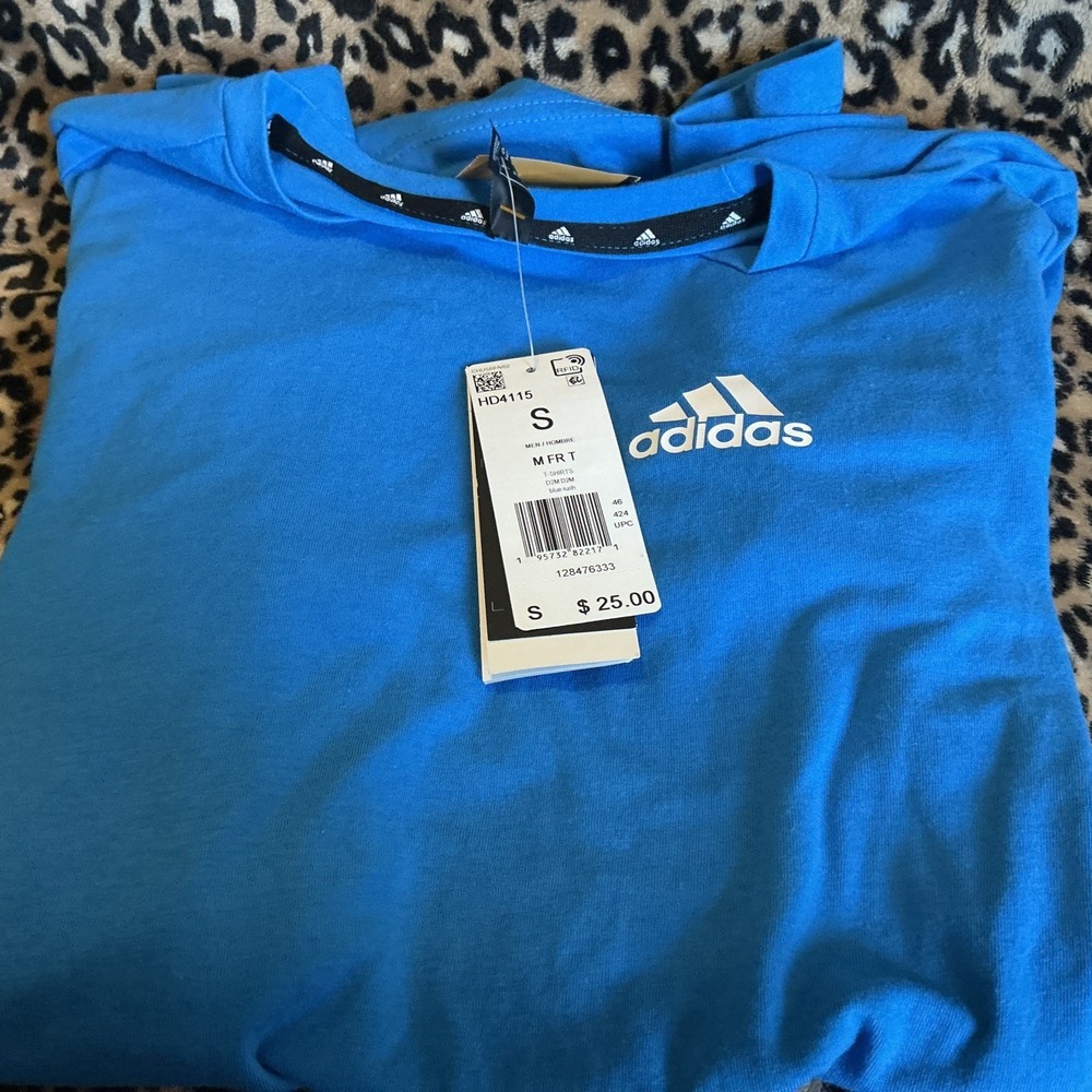 Adidas Aero ready Clima Tech Royal Blue Size Small